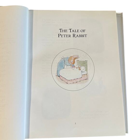 The Classic Tales of Beatrix Potter | 1987 | Vintage Cottagecore Book - Picture 4 of 10